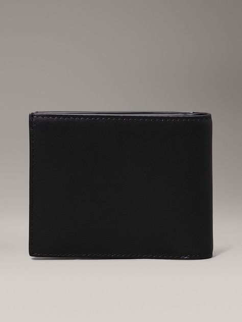Billetera Metal CK Bifold 5Cc W/Coin Negro Calvin Klein-1