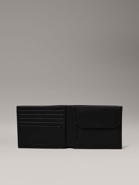 Billetera Metal CK Bifold 5Cc W/Coin Negro Calvin Klein-2