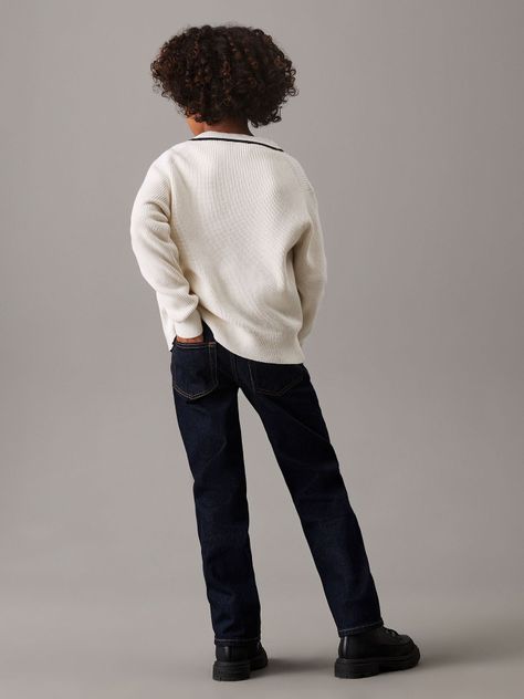 Jeans Niño Regular Rinse Azul Calvin Klein-2
