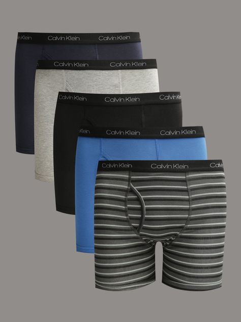 Pack 5 Bóxers Brief para Niño Multicolor Calvin Klein-0