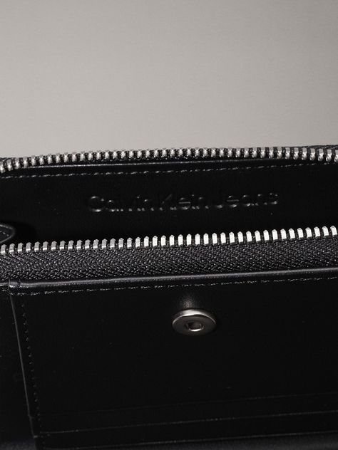 Billetera Sculpted Negro Calvin Klein-2