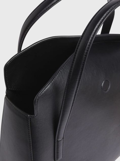 Cartera Shopper Soft Sculpt Negro Calvin Klein-2