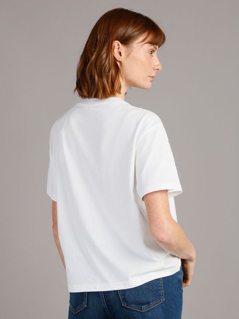 Polera Embroidered Nyc Relaxed Blanco Calvin Klein-4