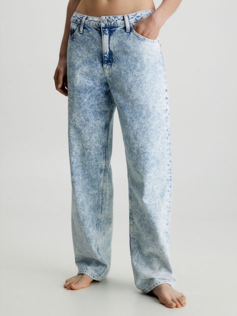 Jeans 90'S Straight Azul-0