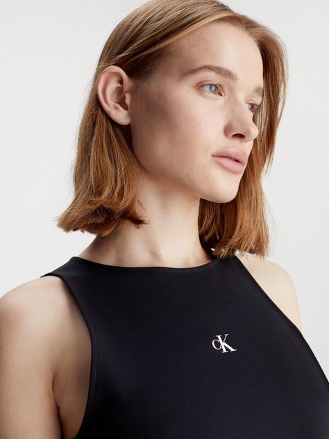 Polera Archival Milano Negro Calvin Klein-3