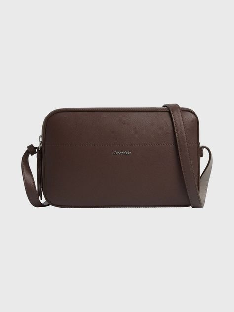Bandolera CK Business Saffiano Café Calvin Klein-0