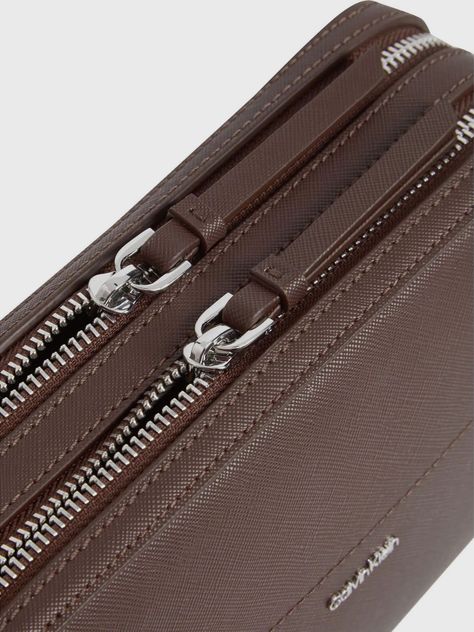 Bandolera CK Business Saffiano Café Calvin Klein-3