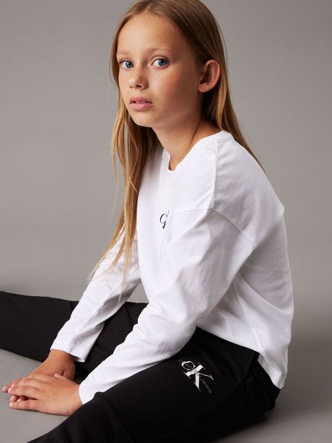 Jogger Niño Monogram Logo Negro Calvin Klein-6