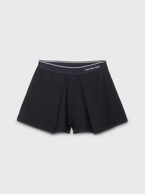 Falda Short Tape Skort Negro Calvin Klein-4
