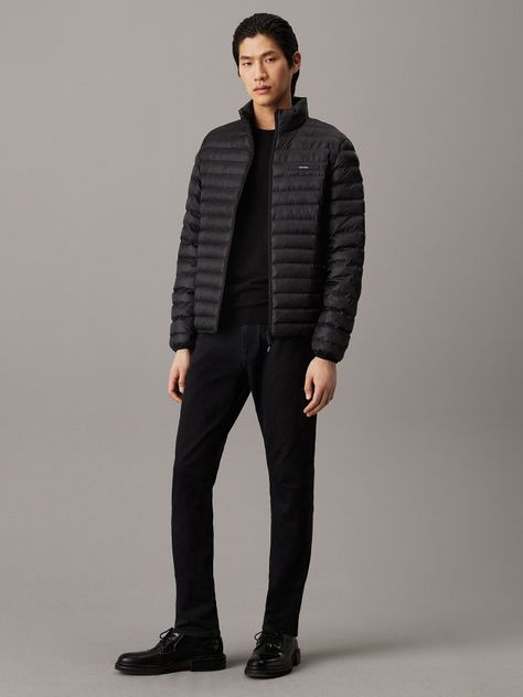 Parka Quilt Negro Calvin Klein-1