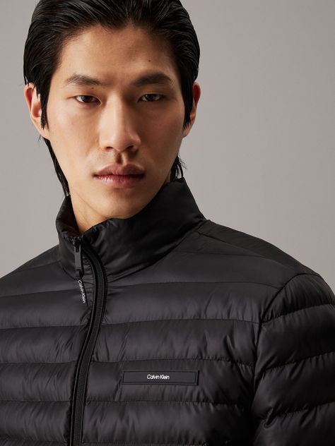 Parka Quilt Negro Calvin Klein-3