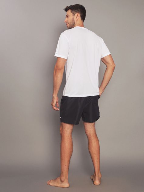 Polera Rash Guard Blanco Calvin Klein-2