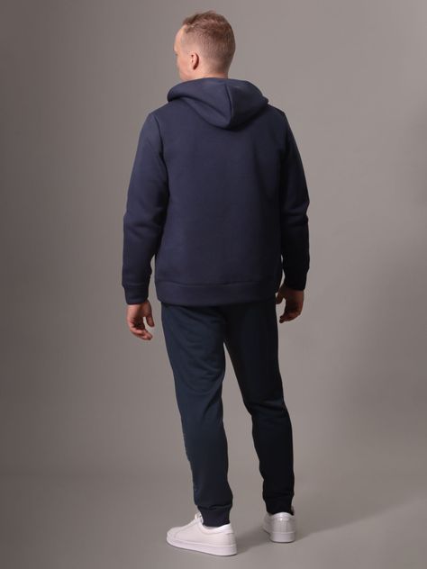 Polerón con Gorro Spacer Azul Calvin Klein-2