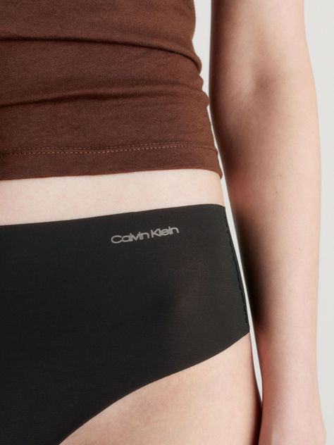 Colaless Alto Invisible Negro Calvin Klein-3