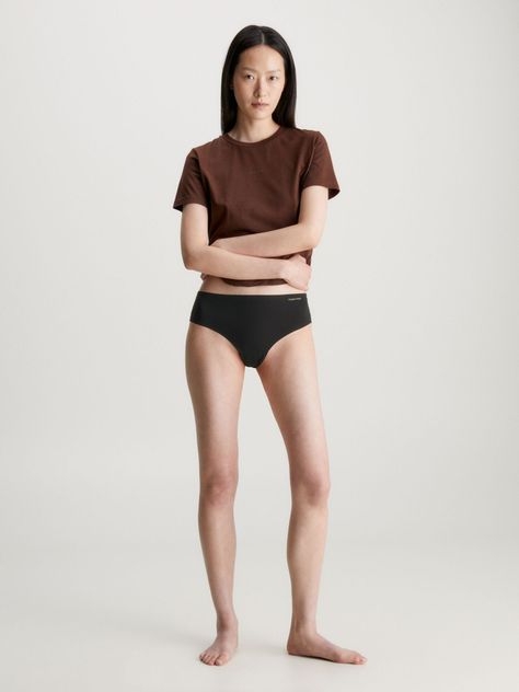 Colaless Alto Invisible Negro Calvin Klein-4