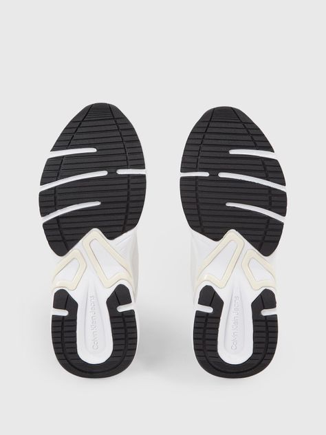 Zapatilla Retro Runner Lace Up Blanco Calvin Klein-3
