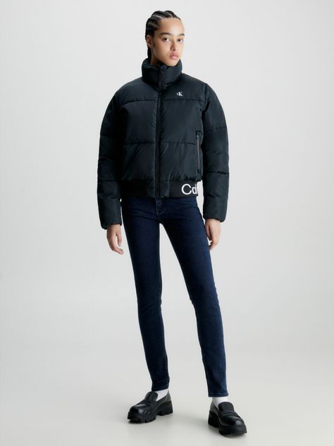 Jeans Mid Rise Skinny Azul-3