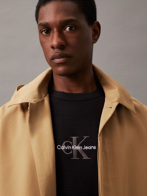 Polera City Grid Negro Calvin Klein-3