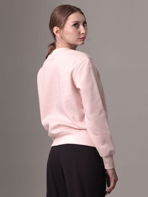 Polerón Institutional Graphic Rosado Calvin Klein-3