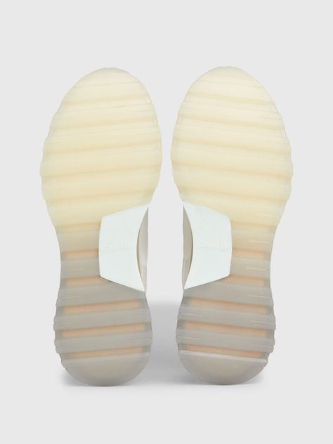 Zapatillas Runner Mesh Mix Blanco Calvin Klein-3