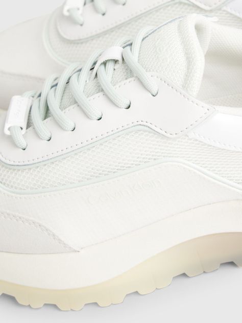 Zapatillas Runner Mesh Mix Blanco Calvin Klein-6