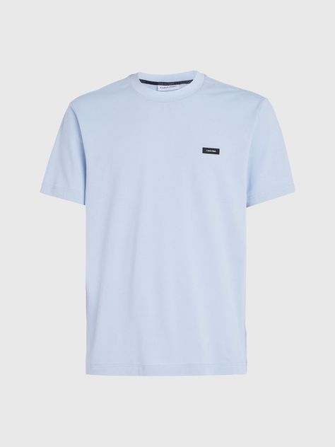 Polera Thermo Tech Pique Azul Calvin Klein-4