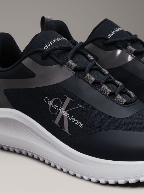 Zapatillas Eva Runner Lace Ml Mix Azul Calvin Klein-6