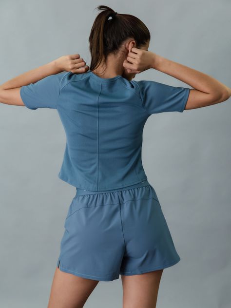 Short Woven Sport Azul Calvin Klein-2