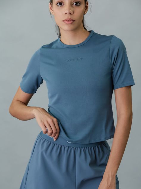 Short Woven Sport Azul Calvin Klein-3