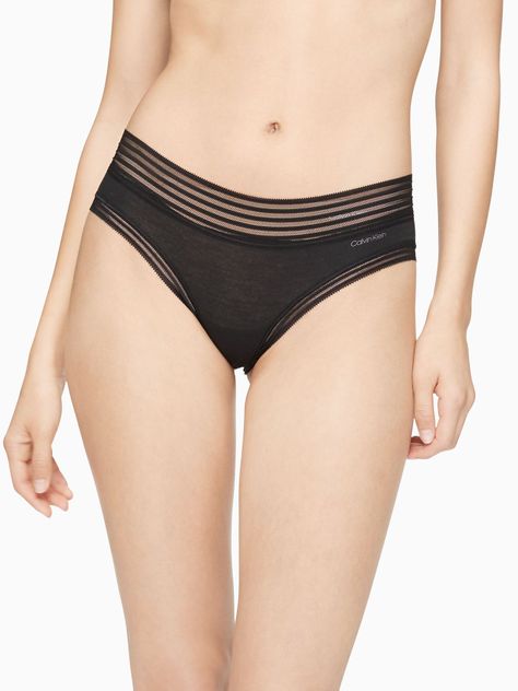Calzón Hipsters Modals Negro Calvin Klein-0