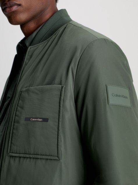 Chaqueta Recycled Super Lightweight Verde Calvin Klein-3