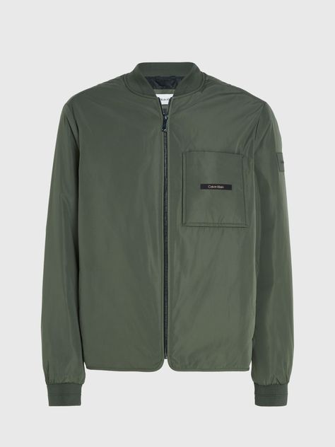 Chaqueta Recycled Super Lightweight Verde Calvin Klein-4