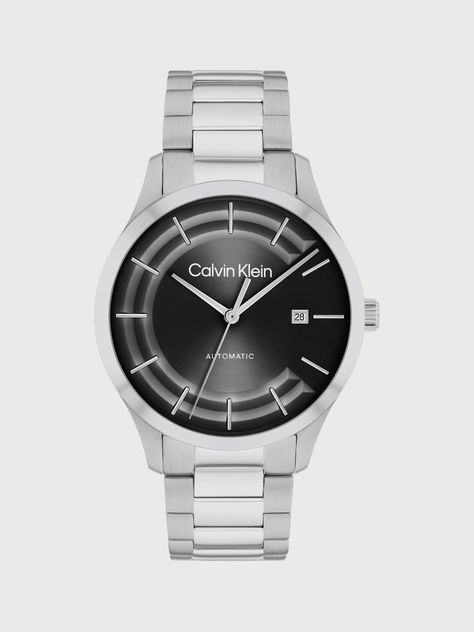 Reloj Automatic H-Link Plateado Calvin Klein-0