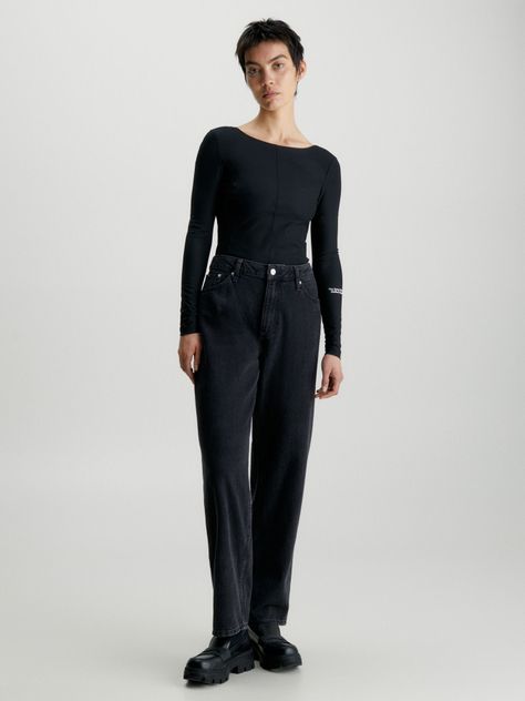 Body Ls Back Buckle Negro-1