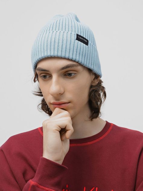 Gorro Classic Cotton Celeste-3