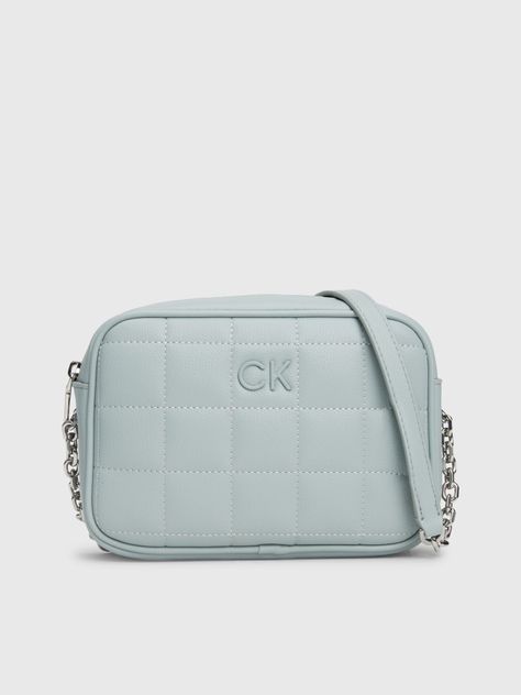 Bandolera Square Quilt Verde Calvin Klein-0