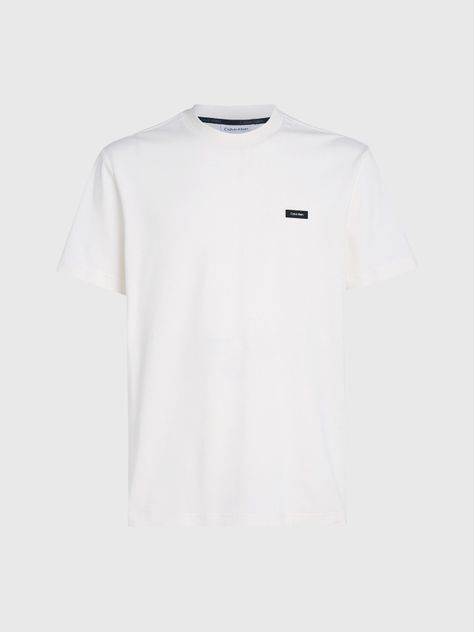 Polera Thermo Tech Pique Blanco Calvin Klein-4