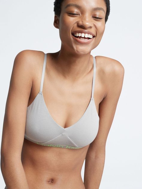 Bralette Future Shift Beige Calvin Klein-3