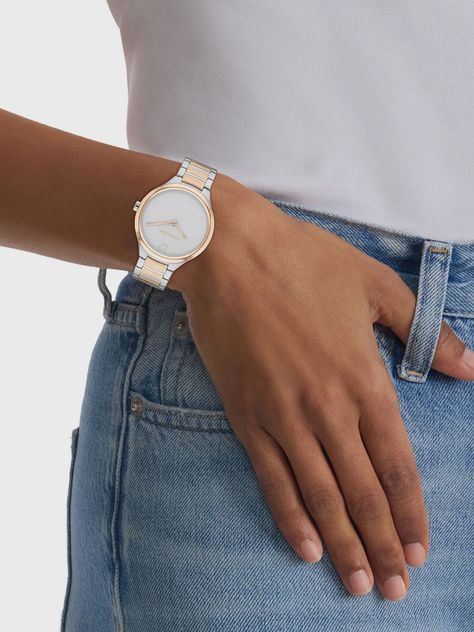 Reloj Minimal Link Bracelet Dorado SRG Calvin Klein-3