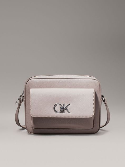 Bandolera Re-Lock Gris Calvin Klein-0