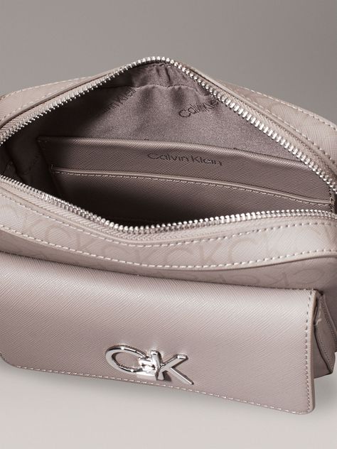 Bandolera Re-Lock Gris Calvin Klein-2