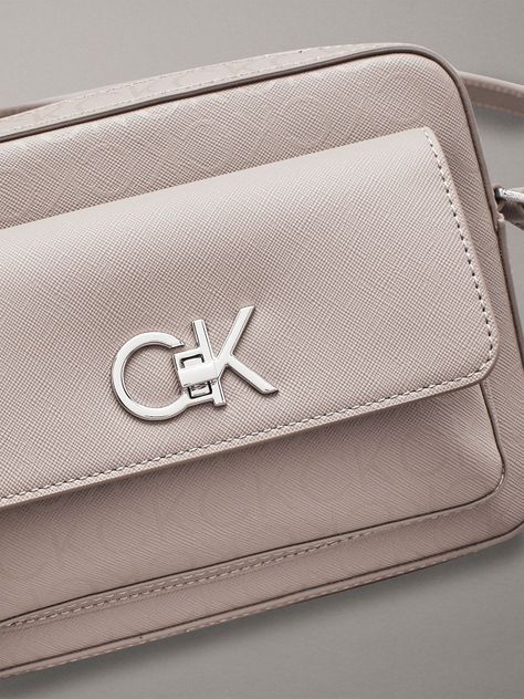 Bandolera Re-Lock Gris Calvin Klein-3