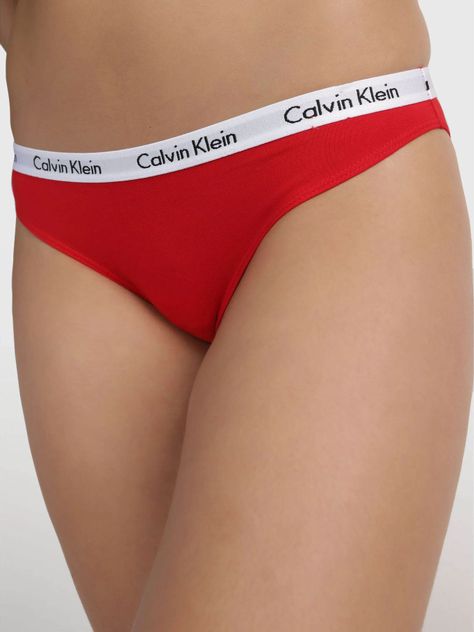 Calzón Carousel Bikini Rojo Calvin Klein-3