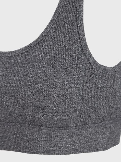 Peto Deportivo Scoop Neck Gris Calvin Klein-2
