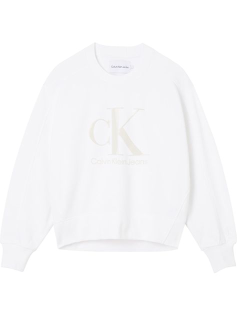 Polerón Gel Monogram Blanco Calvin Klein-1