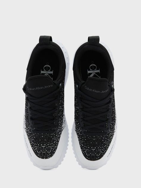 Zapatillas Eva Runner Low Sock Negro Calvin Klein-2