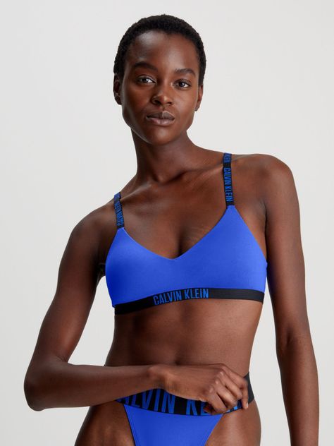 Bralette Intense Mujer Power Micro Azul Calvin Klein-0
