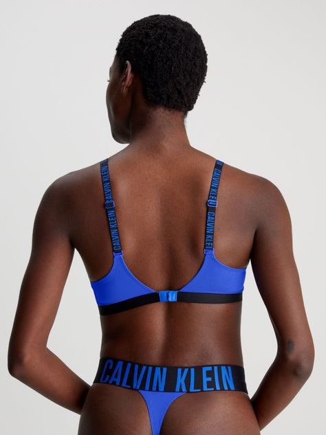 Bralette Intense Mujer Power Micro Azul Calvin Klein-2