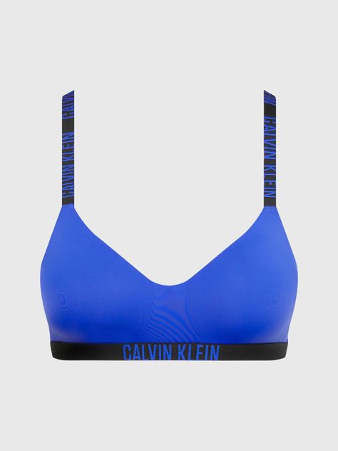 Bralette Intense Mujer Power Micro Azul Calvin Klein-4