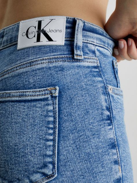 Jeans High Rise Super Skinny Ankle Azul 1A4-2